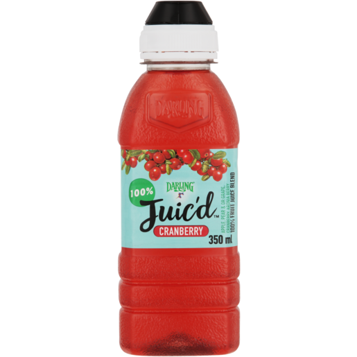 Darling Juic'd Cranberry 100% Fruit Juice 350ml