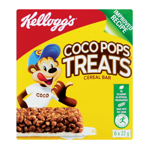 Coco Pops Cereal Bar Treats 6 x 22g