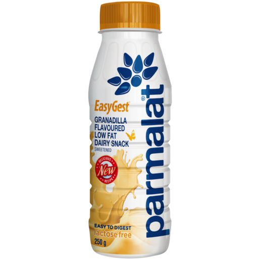 Parmalat EasyGest Lactose Free Granadilla Flavoured Low Fat Drinking Yoghurt 250g