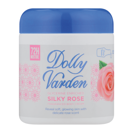 Dolly Varden Lanolin Rose Body Cream 375ml