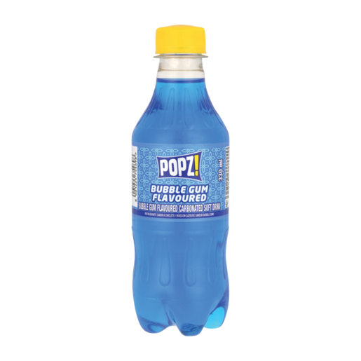 Popz! Bubblegum Flavoured Soft Drink 330ml