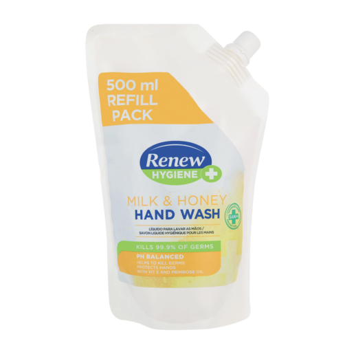 Renew Milk & Honey Hand Wash 500ml