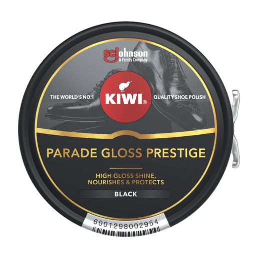 Kiwi Black Parade Gloss Prestige Shoe Polish 100ml