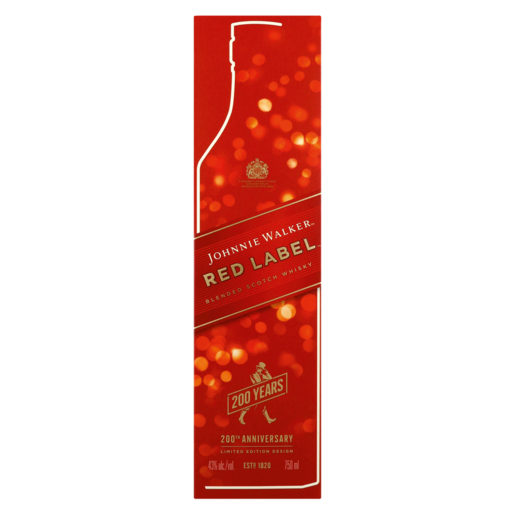 Johnnie Walker Red Label Gift 750ml