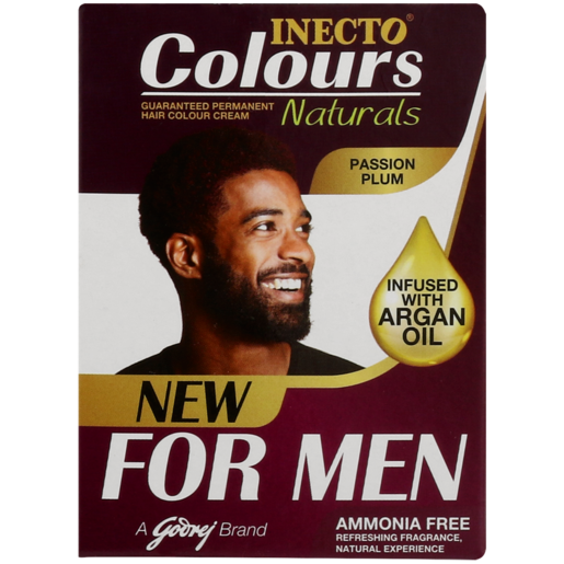 Inecto Plum Passion Naturals Men's Hair Colour Cream 14ml