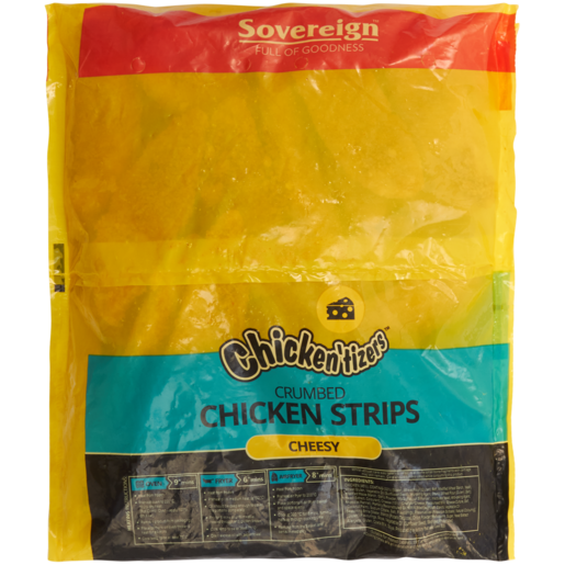 Sovereign Cheesy Chicken Strips 1kg
