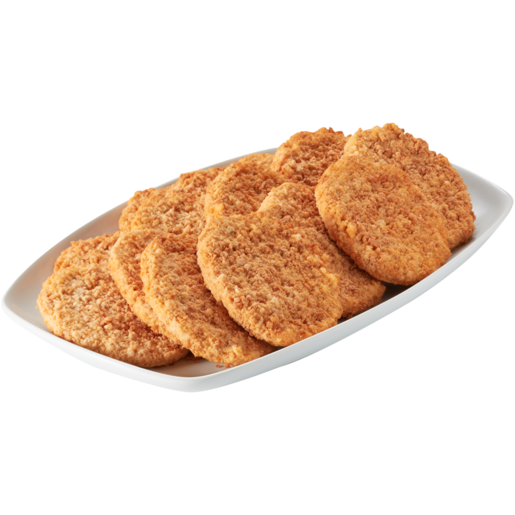 Sovereign Foods Chicken'tizers Crumbed Cheesy Chicken Burgers 975g