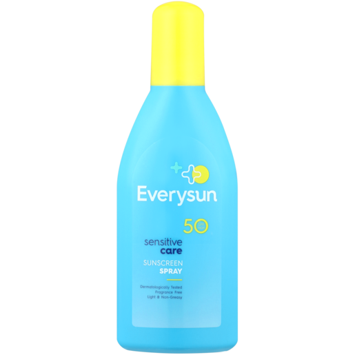 Everysun SPF50 Sensitive Care Sunscreen Spray 200ml