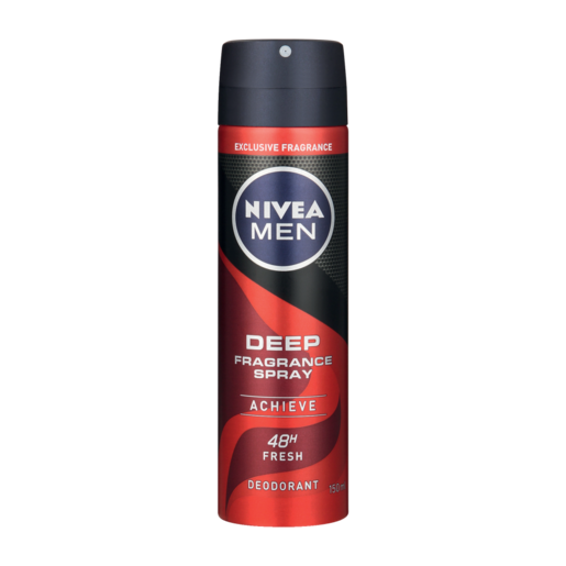 NIVEA MEN Achieve Deep Fragrance Deodorant Spray 150ml