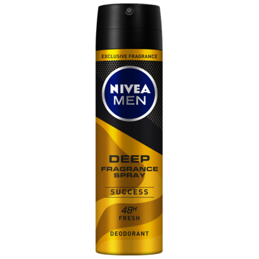 NIVEA MEN Deep Fragrance Success Deodorant Aerosol 150ml