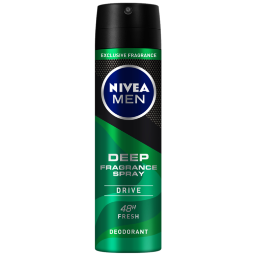 NIVEA MEN Deep Fragrance Drive Deodorant Aerosol 150ml