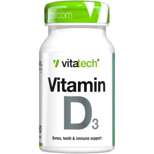 Vitatech Vitamin D3 30 Pack