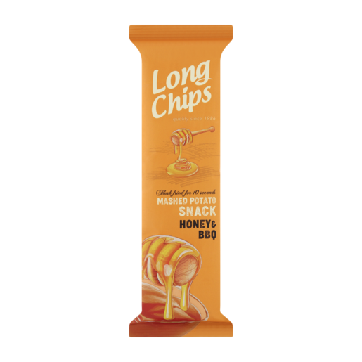 Long Chips Honey & BBQ Mashed Potato Snack 75g