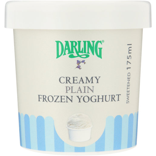 Darling Creamy Plain Frozen Yoghurt 175ml