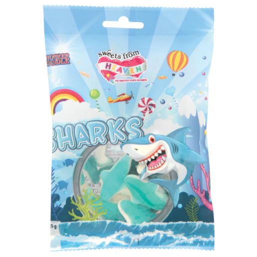 Sweets From Heaven Shark Sweets 125g