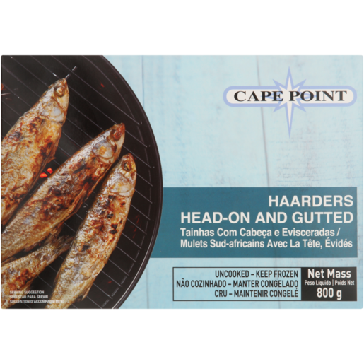 Cape Point Frozen Haarders Fish 800g