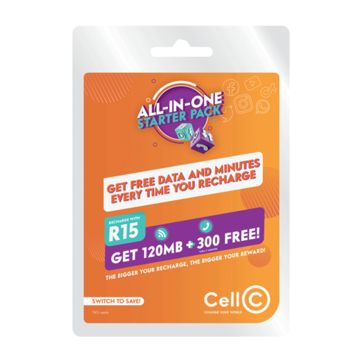 Cell C All-In-One Starter Pack
