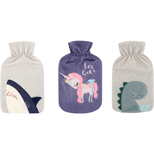 Earnings Hot Water Bottle With Felt Cover 2L (Colour May Vary)