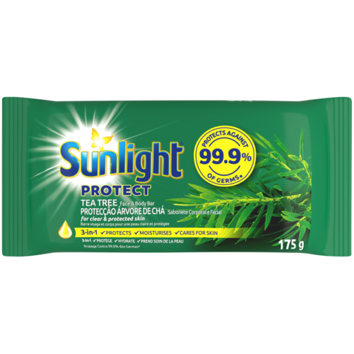 Sunlight Protect Tea Tree Face & Body Bath Soap 175g
