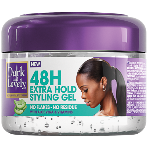 Dark and Lovely 48 Hour Extra Hold Styling Gel 250ml