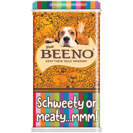 BEENO Semi-Moist Dog Treats in Tin 480g