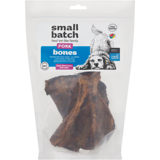 Small Batch Pork Dog Bones 2 Pack