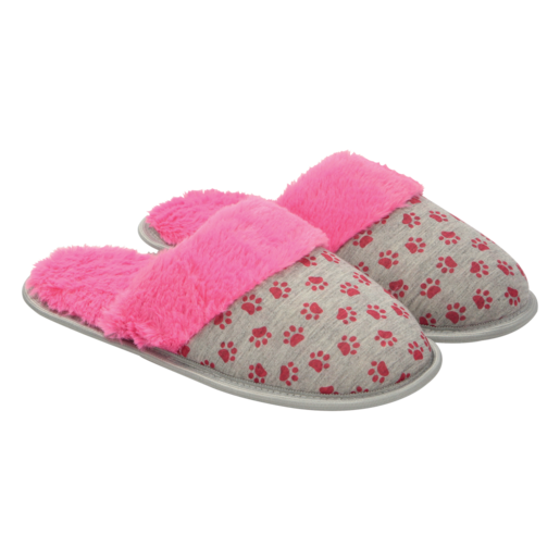 Ladies Pink Slippers Mule Size 3-8