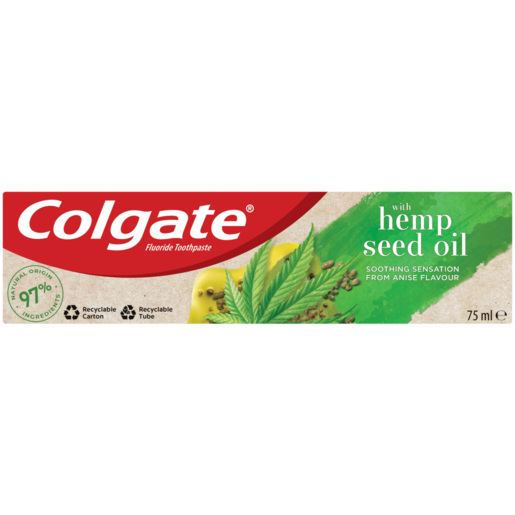 Colgate Hemp Seed Oil Toothpaste 75ml
