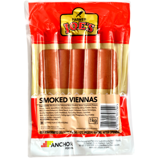 Farmer Joe's Smoked Viennas 1kg 