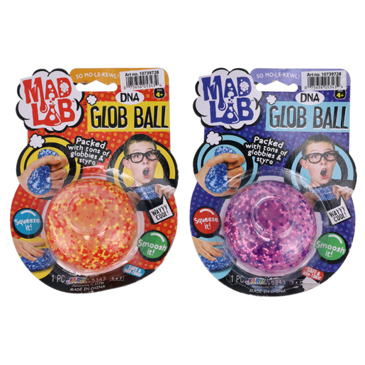 Jaru Mad Lab Boy Glob Ball Play Sets (Assorted Item - Supplied At Random)