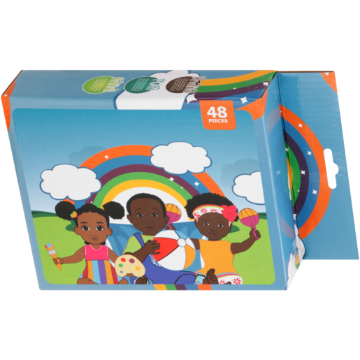 Rainbow Kids Puzzle 48 Piece