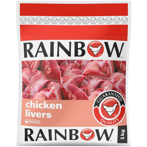 RAINBOW Frozen Chicken Livers 1kg