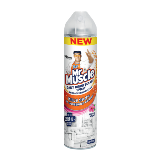 Mr Muscle Daily Disinfectant Floral Scent Spray 300ml