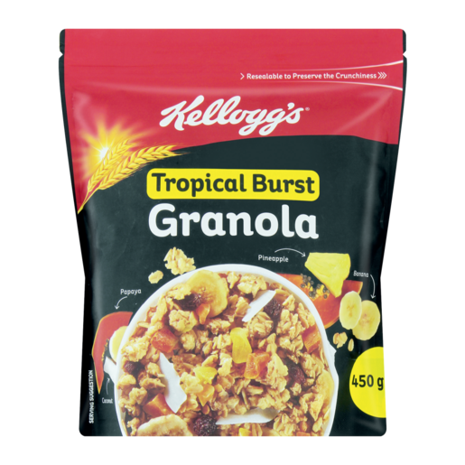 Kellogg's Gran Tropical Burst Granola 450g