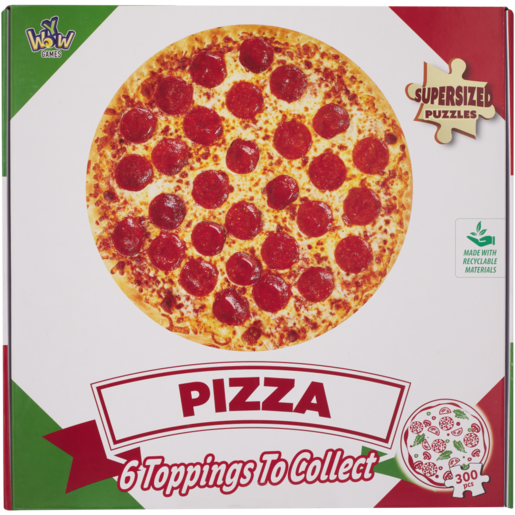 Pizza Puzzle 300 Piece (Assorted Item - Supplied At Random)