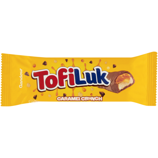 Gandour Tofiluk Caramel Crunch Milk Chocolate Bar 33g 