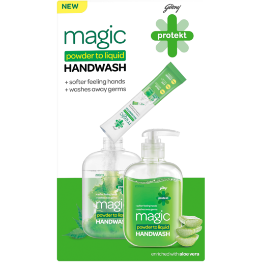 Magic Protekt Powder To Liquid Handwash Sachet