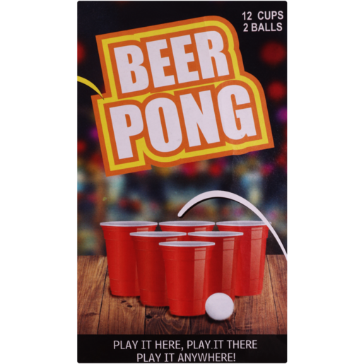 Party Xpress Beer Pong Party Game Set 14 Piece