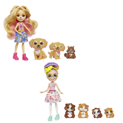Enchantimals Family with Doll and Animal Figures, Assortment