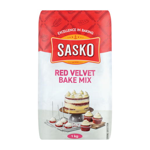SASKO Red Velvet Bake Mix 1kg
