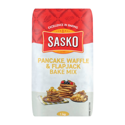 SASKO Pancake, Waffle & Flapjack Bake Mix 1kg