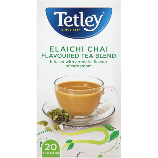Tetley Elachi Chai Flavoured Teabags 20 Pack