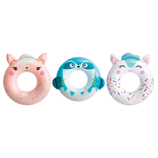 Intex Cute Inflatable Animal Tubes (Assorted Item - Supplied At Random)