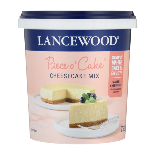 LANCEWOOD Piece O' Cake Cheesecake Mix 750g