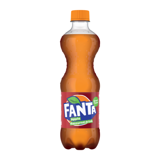 Fanta Apple Flavoured Soft Drink 500ml
