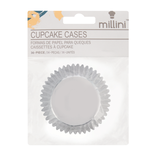 Millini Metallic Cupcake Cups 36 Pack (Assorted Item - Supplied At Random)