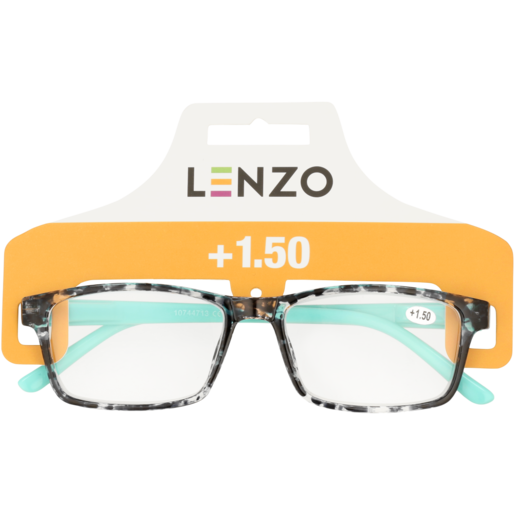 Lenzo +1.5 Two Tone Frame Reading Glasses