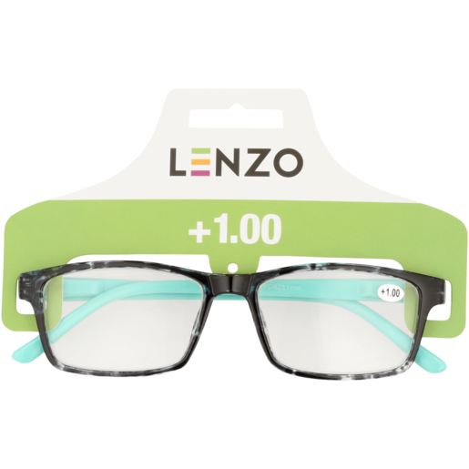 Lenzo +1.0 Two Tone Frame Reading Glasses