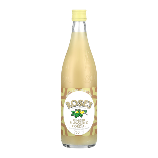 Rose's Ginger Flavoured Cordial 750ml