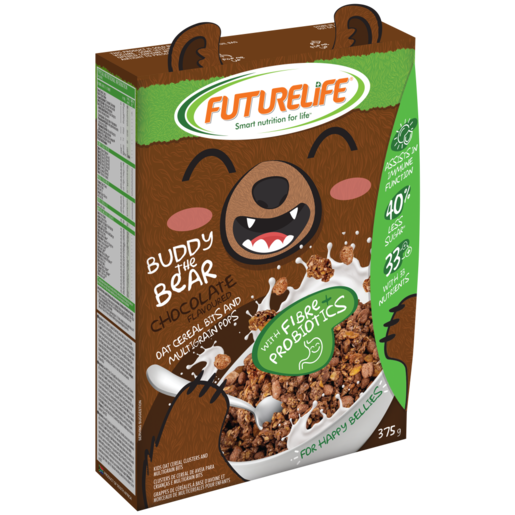 Futurelife Buddy The Bear Chocolate Flavoured Oat & Multigrain Cereal 375g